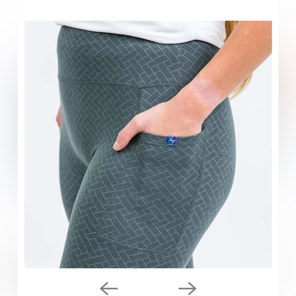 LUG Lugging Leggings - Fog Grey - Picture 3 of 5